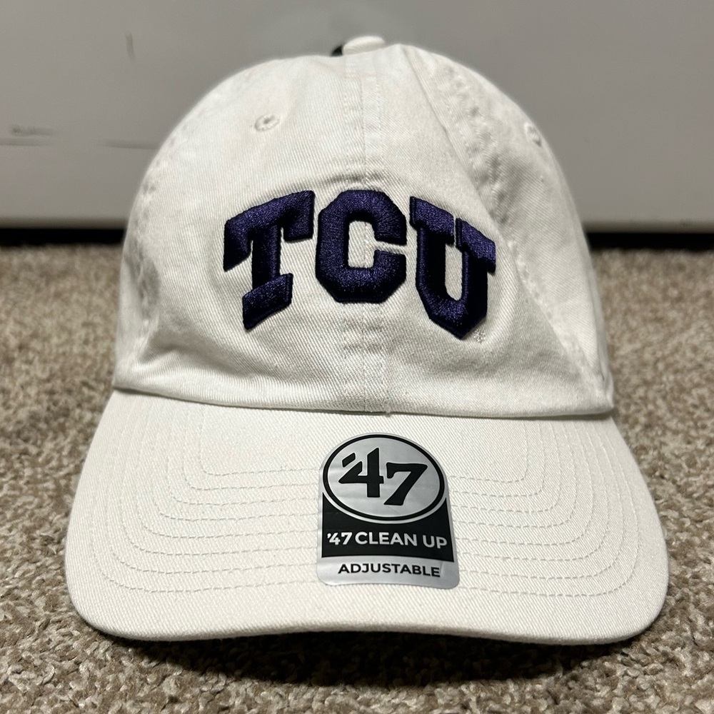 TCU Horned Frogs 47 Brand Clean Up Strapback Hat